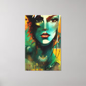 Gesichter - 005 leinwanddruck (Vorderseite)