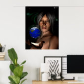 Gesichter der Göttin - Der Krone Poster (Heimbüro)