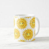 Gesichter der Sonne Kaffeetasse (VorderseiteRechts)