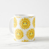 Gesichter der Sonne Kaffeetasse (Vorderseite Links)