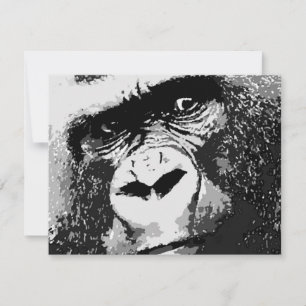Gesichter des Gorillas