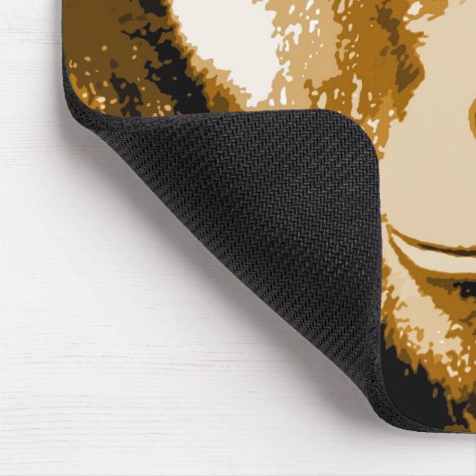 Gesichter des Gorillas Mousepad (Ecke)