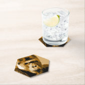 Gesichter des Gorillas Untersetzer (Vor Ort)