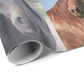 Gesichter des Rettungspapiers Geschenkpapier (Rolleneckpunkt)