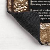 Gesichter des Sins Mousepad (Ecke)