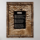 Gesichter des Sins Poster (Vorne)