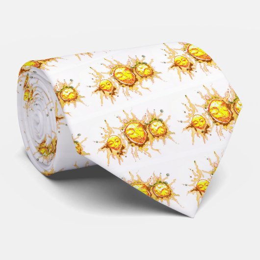 Gesichter des Sun Krawatte (Gerollt)