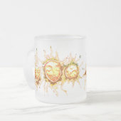 Gesichter des Sun Mattglastasse (Vorderseite Links)