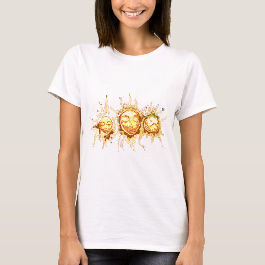 Gesichter des Sun T-Shirt (Vorderseite)