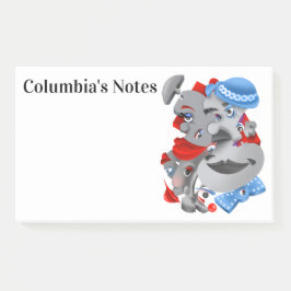 Gesichter des surrealen Puzzles nach den Hinweisen Post-it Klebezettel