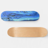 Gesichter des Wasserskateboards Skateboard (Horizontal)