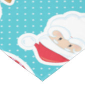 Gesichter des Weihnachtsliedes Tischdecke (Schrägansicht)