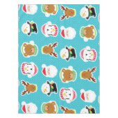 Gesichter des Weihnachtsliedes Tischdecke (Vorderseite)