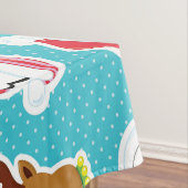 Gesichter des Weihnachtsliedes Tischdecke (Beispiel)