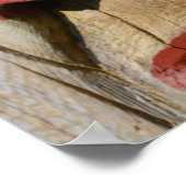 Gesichter eines Totem-Pols, Alaska Poster (Ecke)