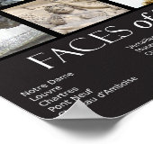 Gesichter Frankreichs Poster (Ecke)