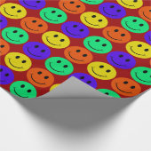 Gesichter Geschenkpapier (Ecke)