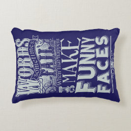 Gesichter herstellen zierkissen