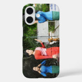 Gesichter hinter dem Rücken ziehen Case-Mate iPhone Hülle (Rückseite)