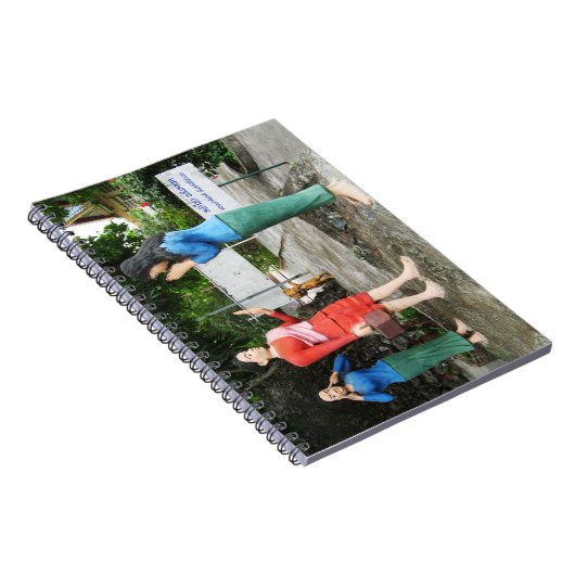 Gesichter hinter dem Rücken ziehen Notizblock (Rechte Seite)