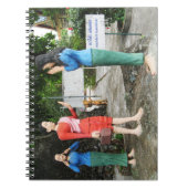 Gesichter hinter dem Rücken ziehen Notizblock (Vorderseite)