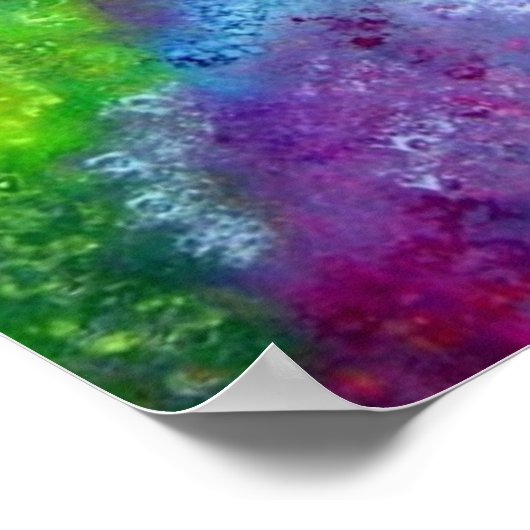 Gesichter im Universe-Foto Print Poster (Ecke)