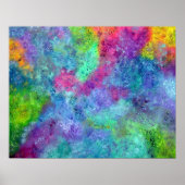 Gesichter im Universe-Foto Print Poster (Vorne)