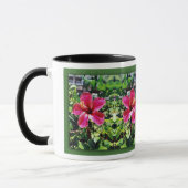Gesichter in den Blätter... Tasse (Links)