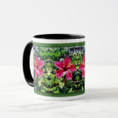 Gesichter in den Blätter... Tasse (Vorderseite Links)