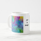 Gesichter in der Universum-Tasse Kaffeetasse (Vorderseite Links)