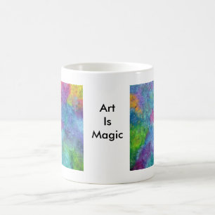 Gesichter in der Universum-Tasse Kaffeetasse