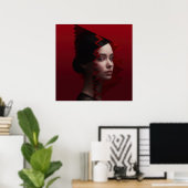 Gesichter in Mode Poster (Heimbüro)