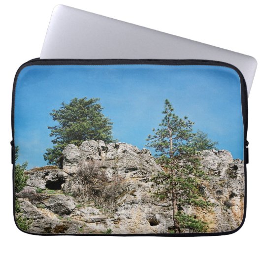 Gesichter...... Laptopschutzhülle (Vorderseite)