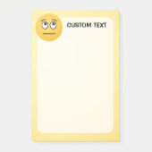 Gesichter mit rollenden Augen Post-it Klebezettel (Vorderseite)