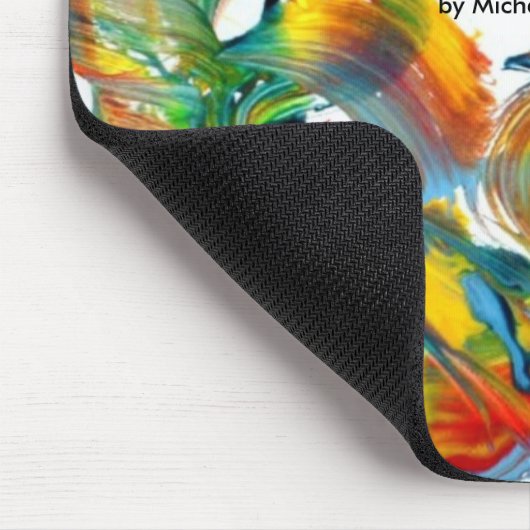 Gesichter Mousepad (Ecke)