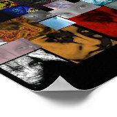 Gesichter Poster (Ecke)