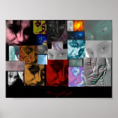 Gesichter Poster (Vorne)