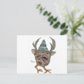 Gesichter Postkarte (Stehend Vorderseite)