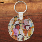 Gesichter Schlüsselanhänger (Vorderseite)