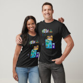 Gesichter T-Shirt (Unisex)