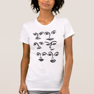 Gesichter T-Shirt