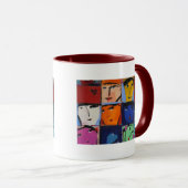 Gesichter Tasse (VorderseiteRechts)