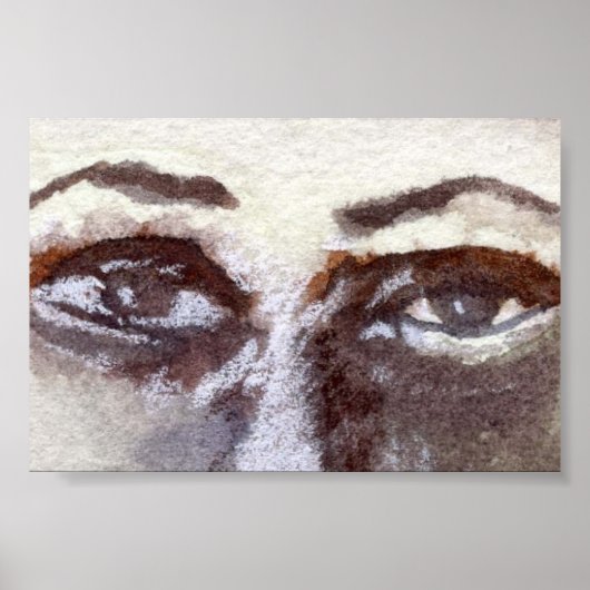 Gesichter und Figuren Mini-Poster Poster (Vorne)