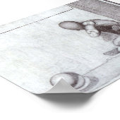 Gesichter und Figuren Mini-Poster Poster (Ecke)
