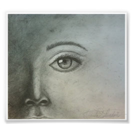 Gesichter und Schatten - Amanda Salvadori Fotodruck