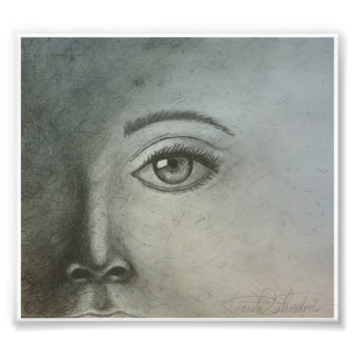 Gesichter und Schatten - Amanda Salvadori Fotodruck