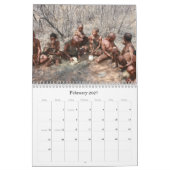 Gesichter von Afrika - besonders angefertigt - Kalender (Feb 2027)