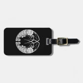 Gesichter von Langusten Gepäckanhänger (Vorderseite horizontal)