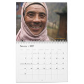 Gesichter von Nepal Kalender (Feb 2027)