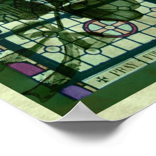 Gesichter von Saint Patrick Poster (Ecke)